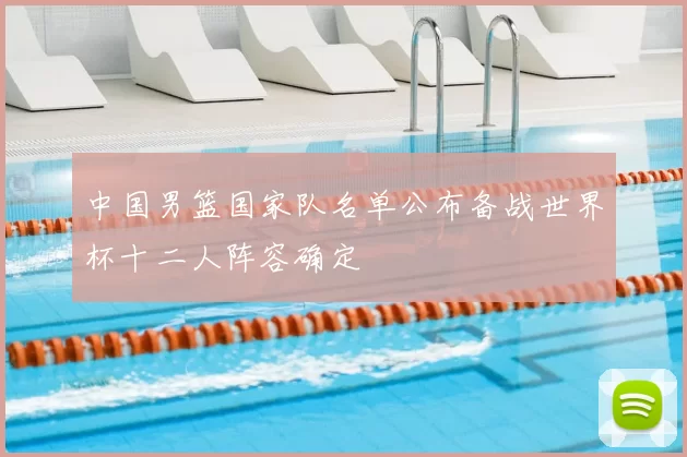 中国男篮国家队名单公布备战世界杯十二人阵容确定