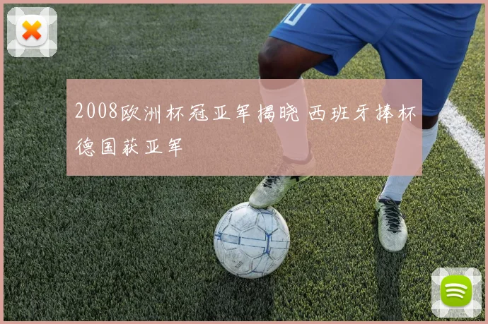 2008欧洲杯冠亚军揭晓 西班牙捧杯德国获亚军